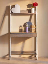 Norwood Desk with Drawers – Light Oak Veneer - thumbnail 2