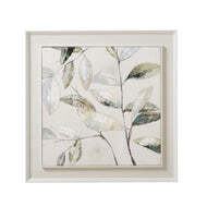 Dolce Dapple Leaf Framed Canvas Painting - image 1