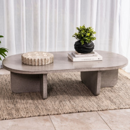Iveron Oval Coffee Table Granito - thumbnail 2