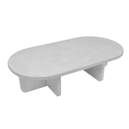 Iveron Oval Coffee Table Granito
