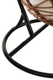 Reed Natural Rattan Effect Hanging Chair - thumbnail 2