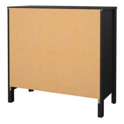 Barcelona Chest 3 Drawers in Matt Black - thumbnail 4