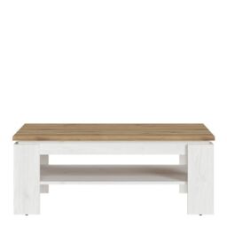 Celesto Coffee Table in White and Oak - thumbnail 3