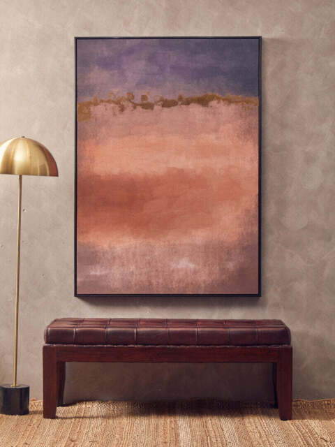 Sundown Wall Art – Classic Pink & Purple - image 1