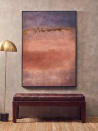 Sundown Wall Art – Classic Pink & Purple - thumbnail 1