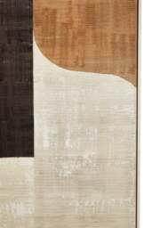 Wall Art Abstract Canvas Sundown Textured Neutral - thumbnail 3