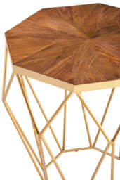 Carlton Octagonal Marble Side Table - thumbnail 1
