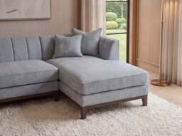Aluxo Cooper Left Hand Corner Sofa – Dolphin Boucle Fabric - thumbnail 4