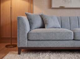 Aluxo Cooper Left Hand Corner Sofa – Dolphin Boucle Fabric - thumbnail 3