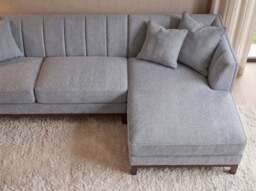 Aluxo Cooper Left Hand Corner Sofa – Dolphin Boucle Fabric - thumbnail 5