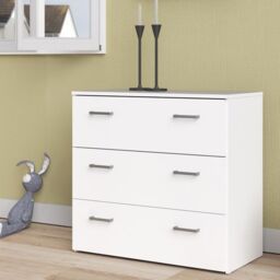Space Chest of 3 Drawers in White - thumbnail 5