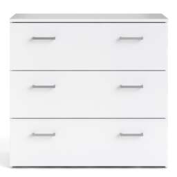 Space Chest of 3 Drawers in White - thumbnail 2