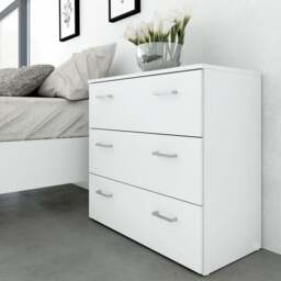 Space Chest of 3 Drawers in White - thumbnail 5
