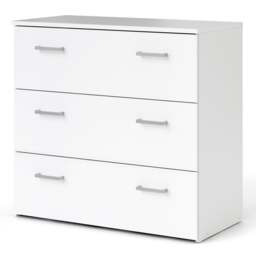 Space Chest of 3 Drawers in White - thumbnail 3