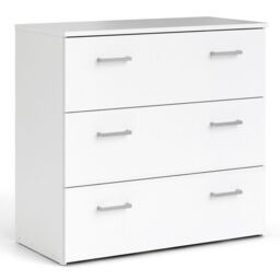 Space Chest of 3 Drawers in White - thumbnail 2