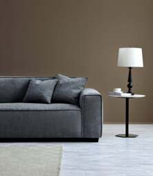 Aluxo Dakota 4 Seater Sofa with Chaise in Midnight Boucle - thumbnail 4