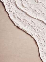 Textured Wall White Natural Art Canvas and Plaster Sundown - thumbnail 4