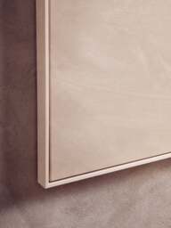 Textured Wall White Natural Art Canvas and Plaster Sundown - thumbnail 3
