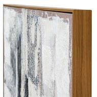Fusion Hand-Painted Canvas Wall Art in Frame - thumbnail 2