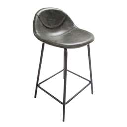 Lunmere Baseball Counter Stool Forest Green SET OF 2 - thumbnail 2