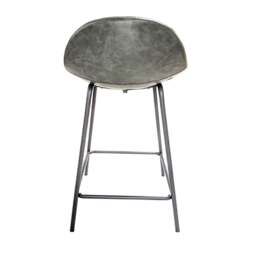 Lunmere Baseball Counter Stool Forest Green SET OF 2 - thumbnail 4