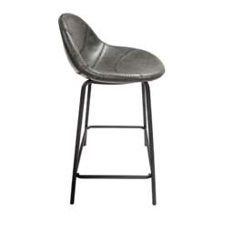 Lunmere Baseball Counter Stool Forest Green SET OF 2 - thumbnail 3