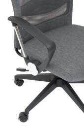 Monet Mesh Office Chair – Grey - thumbnail 2