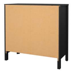 Madrid Chest 3 Drawers in Matt Black - thumbnail 4