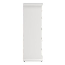 Paris Chest of 6 Drawers in White - thumbnail 3