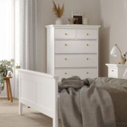 Paris Chest of 6 Drawers in White - thumbnail 5