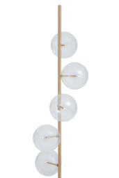 Valemont Floor Lamp – Five Bulb, Black Marble Base - thumbnail 5