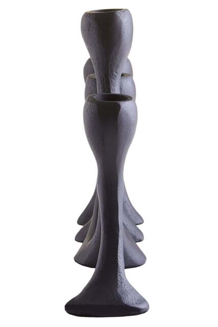 Black Four Candle Holder Terrace Light - image 1