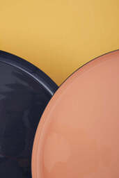 Clarendon Gold & Black Tray Table Set (3) - thumbnail 5