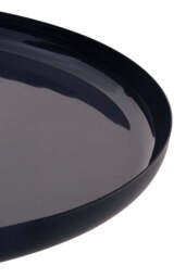 Clarendon Gold & Black Tray Table Set (3) - thumbnail 2