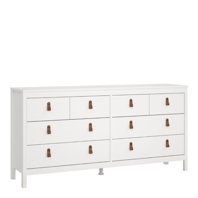 White Shabby Chic Multi-Coloured 13 Drawer Chest  Thais Collection - image 1