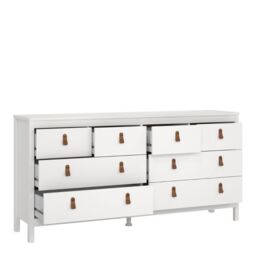 White Shabby Chic Multi-Coloured 13 Drawer Chest  Thais Collection - thumbnail 3