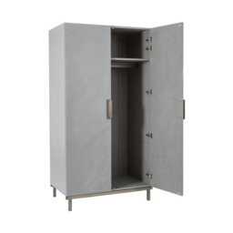 Lilly 2 Door Wardrobe – Timeless Design with Practical Storage - thumbnail 2