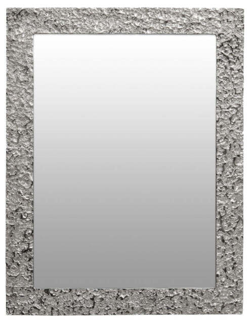 Umber Wall Mirror – Silver Finish - image 1