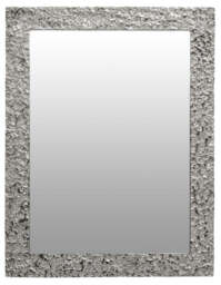 Umber Wall Mirror – Silver Finish