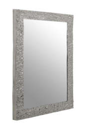 Umber Wall Mirror – Silver Finish - thumbnail 6