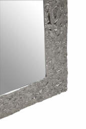 Umber Wall Mirror – Silver Finish - thumbnail 4