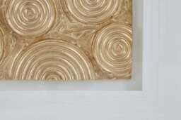 Cove Disc Design Wall Art – Gold Finish - thumbnail 3