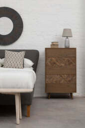 Sage Wooden Chest – 5 Drawer - thumbnail 3