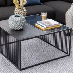 Strington Square Coffee Table in Black - thumbnail 3