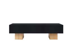 Ferrowe Dark Steel Bench - thumbnail 2