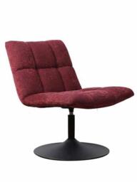 Ulvoria Swivel Chair Chenille Berry - thumbnail 3