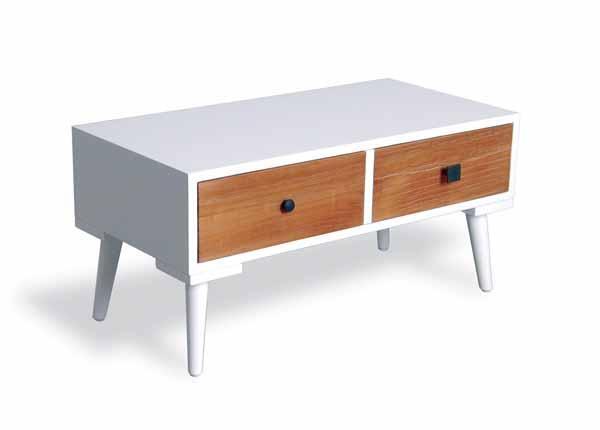 Urvelle Side Table 1 drawer (fake 2 drawers) - image 1
