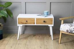 Urvelle Side Table 1 drawer (fake 2 drawers) - thumbnail 2