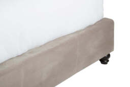 Rutherford Brushed Velvet Bed – Mink (Double) - thumbnail 3