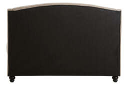 Rutherford Brushed Velvet Bed – Mink (Double) - thumbnail 5